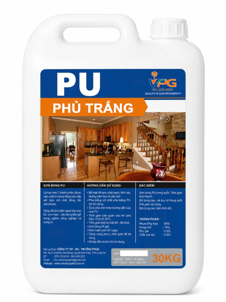 PU PHỦ TRẮNG 